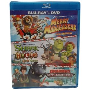 🍒4 for $20🍒 3 Movies DreamWorks Holiday Classics Blu-Ray & DVD Kids Animation